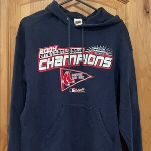 Vintage 2004 American League Champions Hoodie. Boston Red Sox, Men’s Large